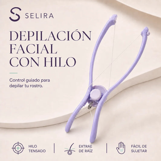 Depilador facial de hilo Selira