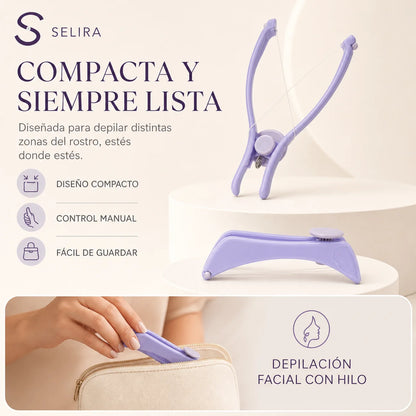 Depilador facial de hilo Selira