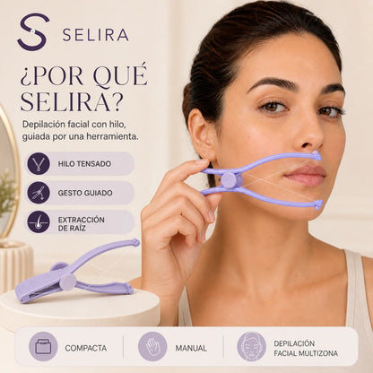 Depilador facial de hilo Selira
