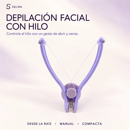 Depilador facial de hilo Selira